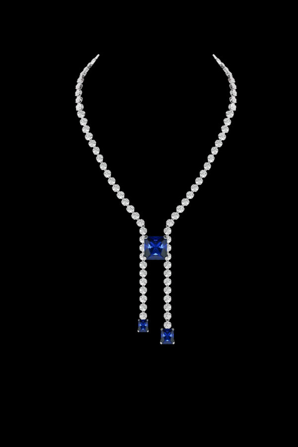Charming Adelle Necklace biru