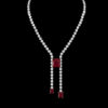 Charming Adelle Necklace merah
